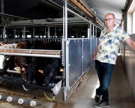 Wim Brouwer on his farm