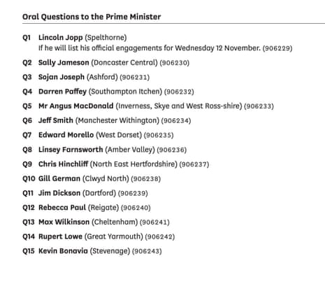 PMQs