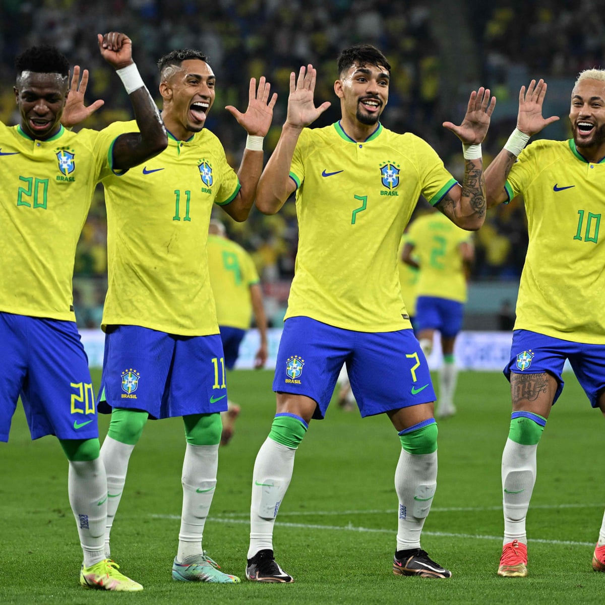 Brazilian Football League Final Four Set
