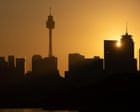 Total fire ban for Sydney, with 37C temperatures and risk of bushfires from ‘dry lightning’
