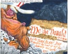 Martin Rowson on Donald Trump and 250 years of US independence – cartoon