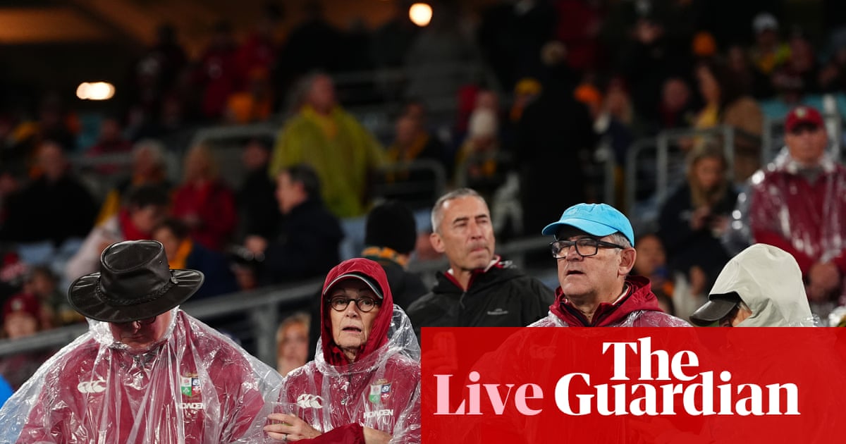 Australia v British & Irish Lions: third Test - live