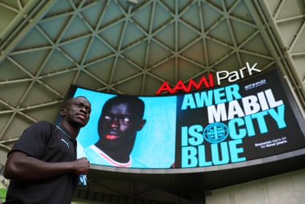Awer Mabil has returned to Australia with Melbourne City.
