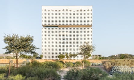 The Qatar Foundation HQ looks like a ‘rectangularised brain’.