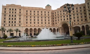 El hotel Ritz-Carlton en Riyadh