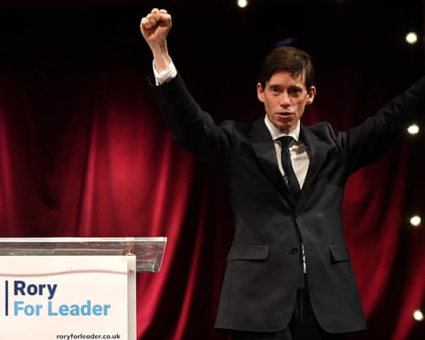 Rory Stewart at the launch of his Tory leadership campaign