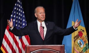 Joe Biden Lets Slip That He Will Run For President Or Does He Us News The Guardian