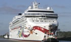 Eight cruise passengers stranded on African island scramble to rejoin ship