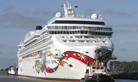 The Norwegian Jewel, operated by Norwegian Cruise Line