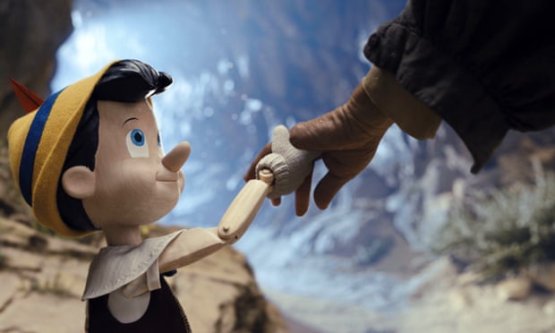 Pinocchio, voiced by Benjamin Evan Ainsworth, in Pinocchio.