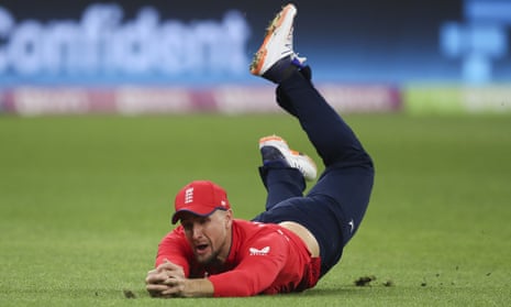 England’s Liam Livingstone takes a catch to dismiss Afghanistan’s Hazrat Zazai.