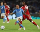 Napoli v Arsenal: Champions League – live