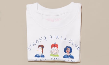 Strong girls club t shirt