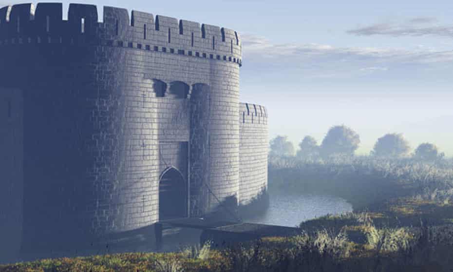 An artist’s impression of what Sheffield Castle is believed to have looked like