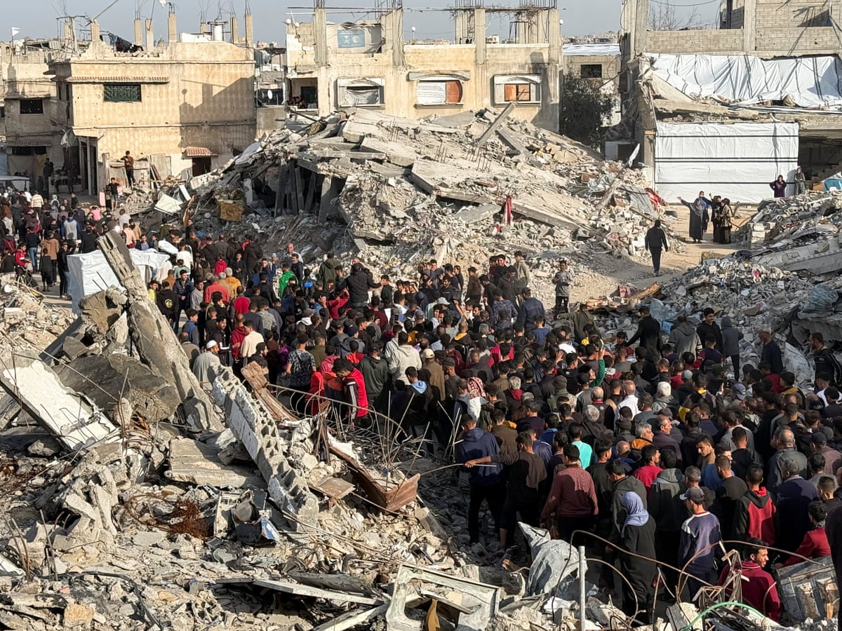 Netanyahu repeats threat to seize parts of Gaza if Hamas does not release hostages – as it happened | Israel | The Guardian