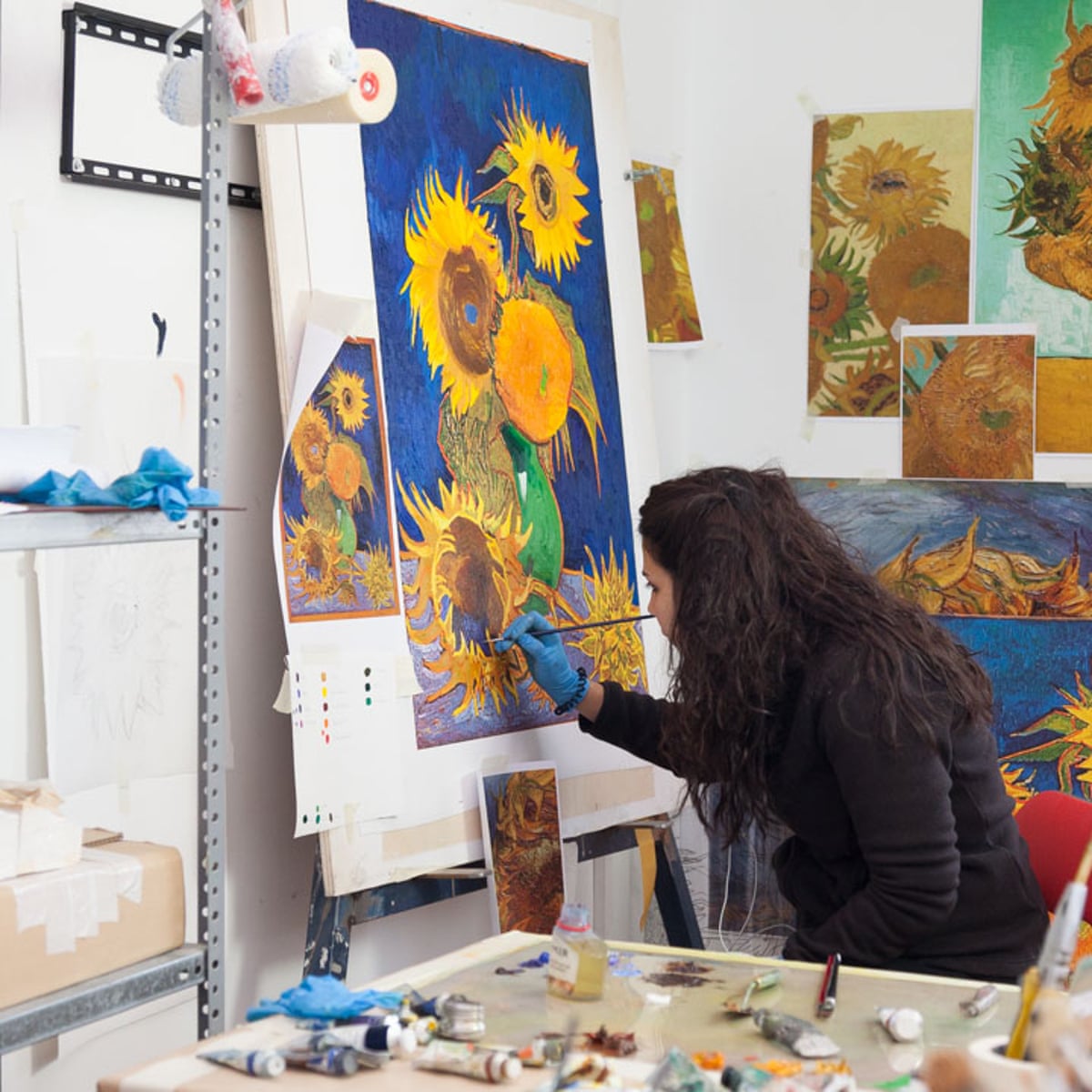 Monet And Van Gogh Reborn As Hi Tech Magic Brings Back Ruined Masterpieces Art And Design The Guardian