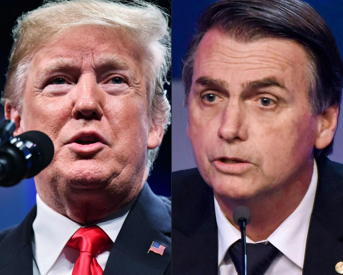 Trump says Bolsonaro 'not guilty of anything' amid Brazil coup trial | Jair Bolsonaro | The Guardian