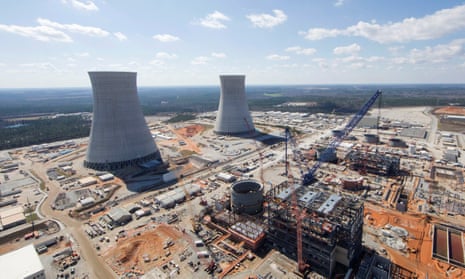 Vogtle nuclear plant, being built near Waynesboro in Georgia