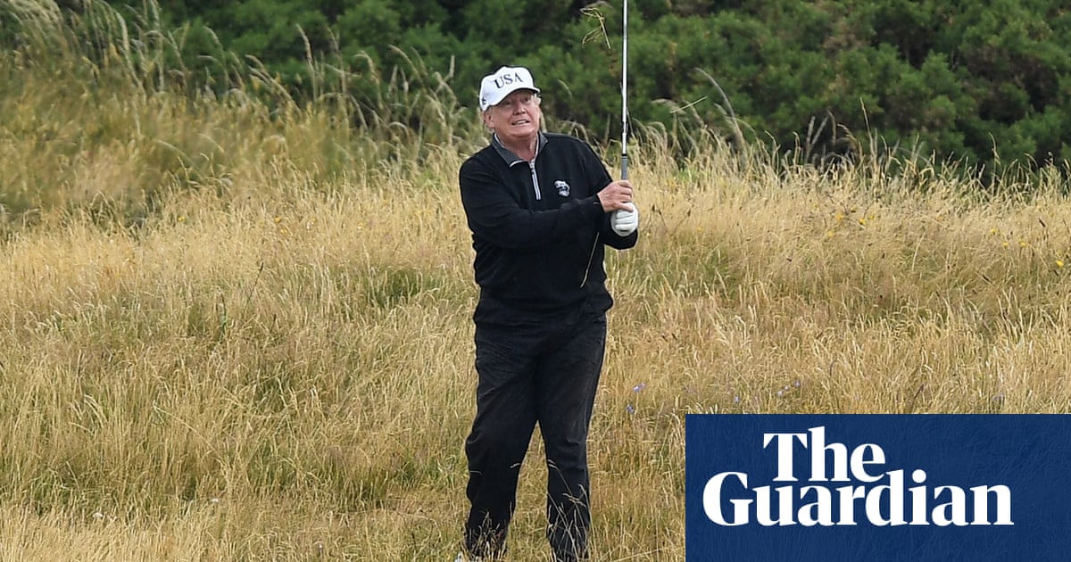 Golf’s pitch to distance itself from Donald Trump came five years too late