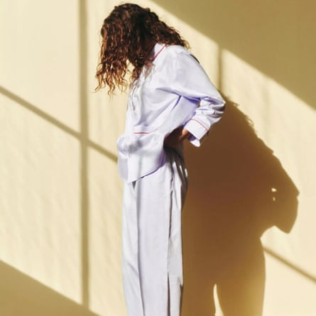 HAY Outline Contrast-Piping Cotton Pyjama Trousers and Outline Contrast-Piping Cotton Pyjama Shirt