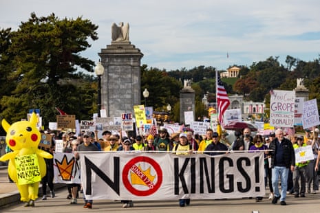 Thousands Of Americans March On The Nation’S Capital To Protest Trump Administration, Washington, District of Columbia, USA - 18 Oct 2025