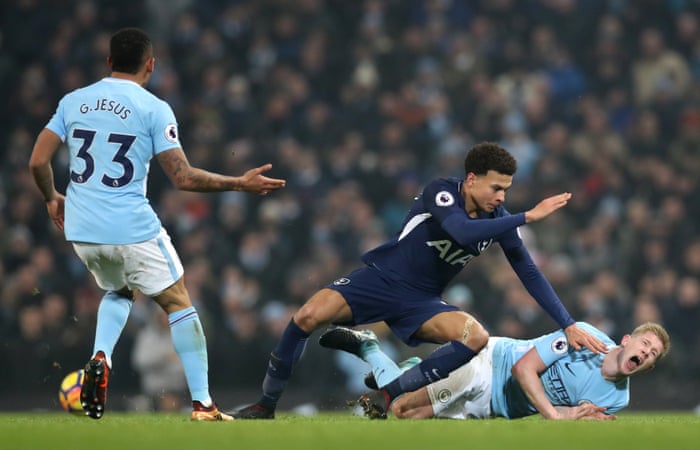 Pelanggaran Delle Ali atas Kevin De Bruyne
