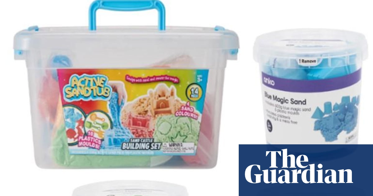 Dozens of toys recalled in the UK after asbestos found in play sand