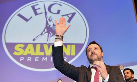 The League leader, Matteo Salvini
