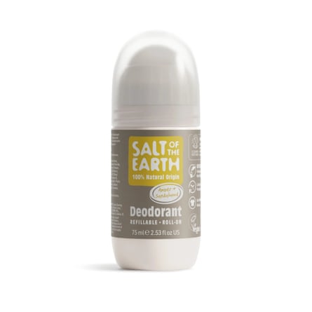 Salt of the Earth Amber & Sandalwood Natural Refillable Roll-On Deodorant