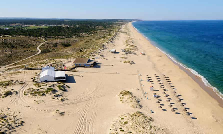 Praia do Carvalhal.  Comporta