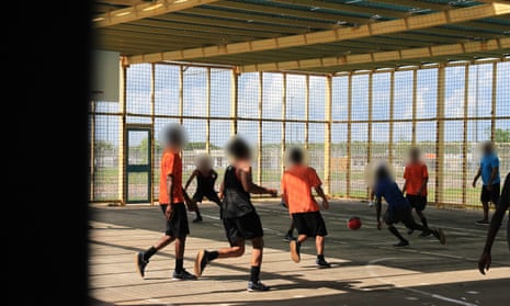 Children at the Don Dale juvenile detention centre in Darwin