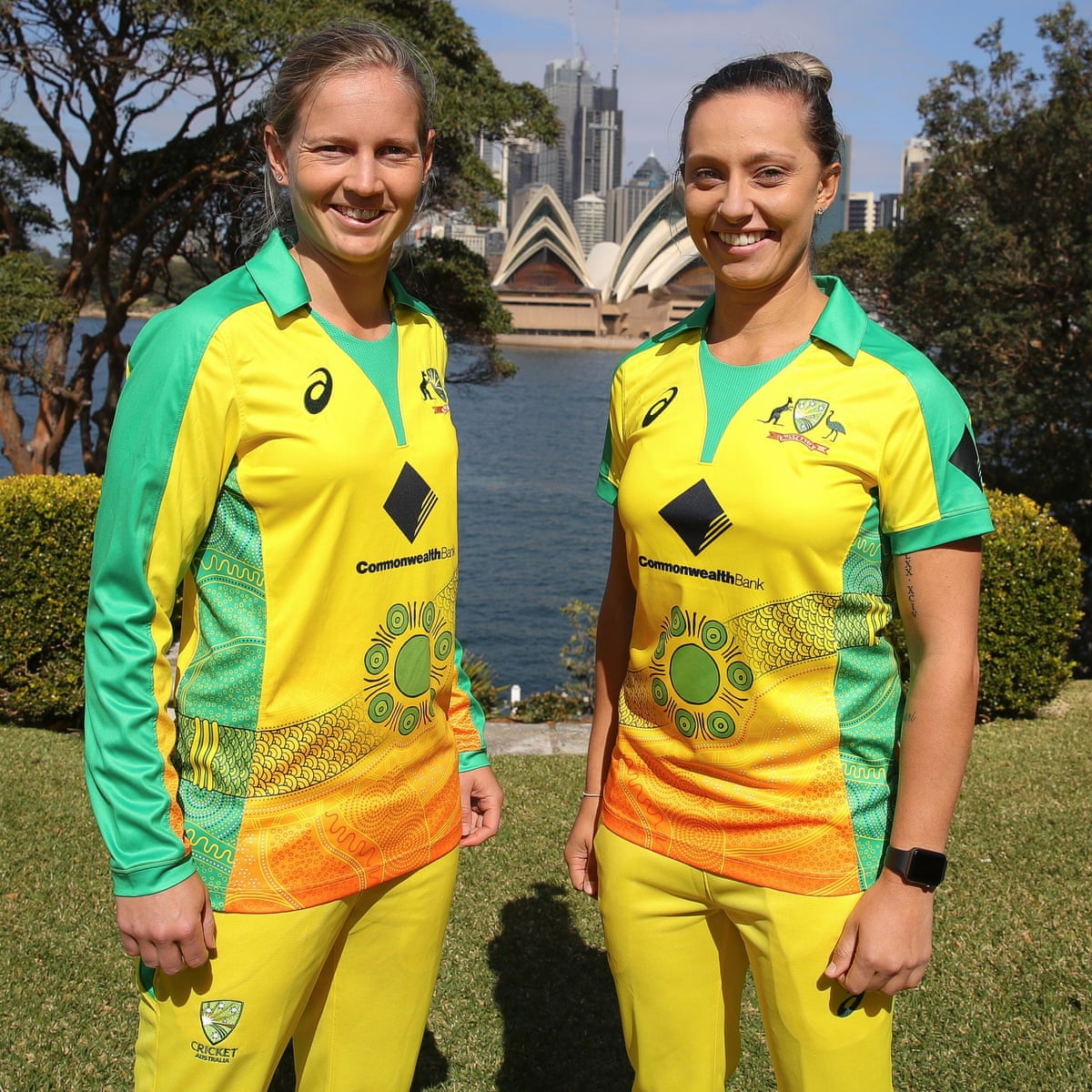 Australian Women S Cricketers Launch Indigenous Uniform Sport The Guardian
