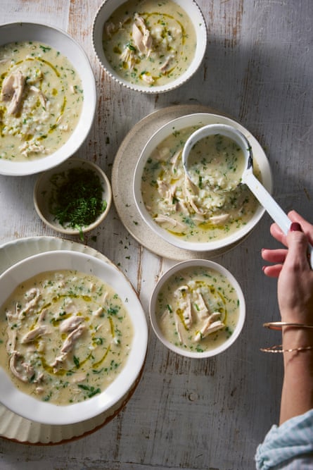 A cure-all … avgolemono is the Greek version of chicken soup.