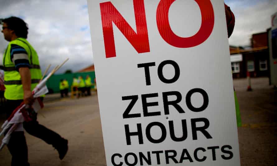 A zerohours contract is not 'flexibility' but exploitation and it's rising Larry Elliott A zerohours contract is not 'flexibility' but exploitation and it's rising Larry Elliott