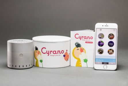 The Cyrano Digital Scent Speaker.