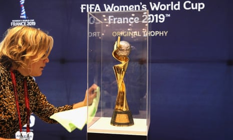 National Archives Displays Women's World Cup Trophy