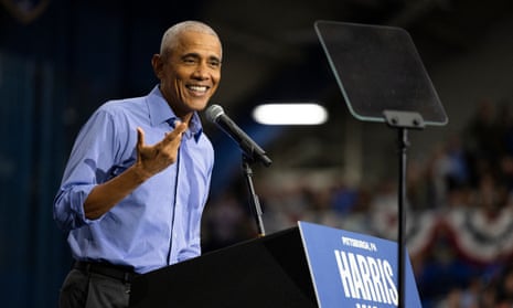 Obama says Trump sees power 'as a means to an end – as it happened | US news | The Guardian