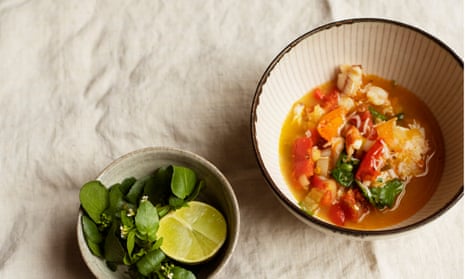 A recipe for a rainy day: crab soup takes an entire morning, but it tastes fantastic.