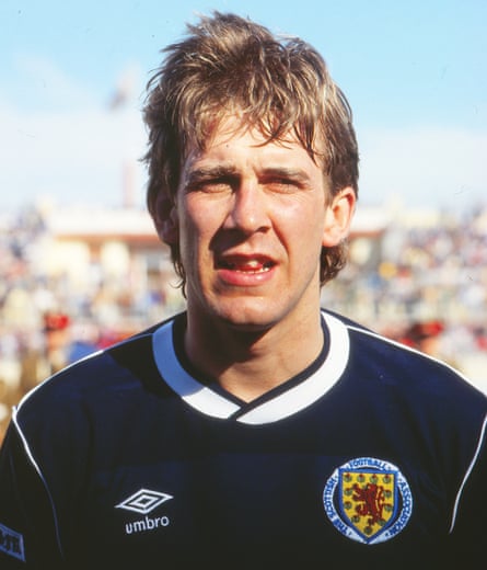 Gary Mackay during his brief Scotland career.