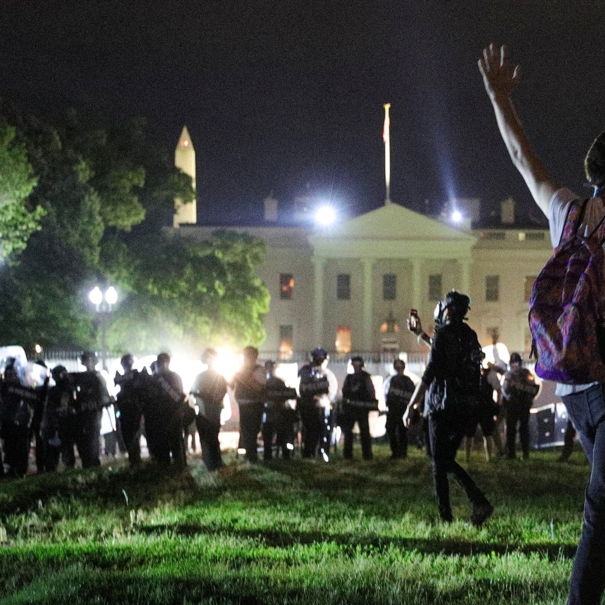 George Floyd As Protests Rage Across Us Trump Comments Inflame Tensions Us News The Guardian