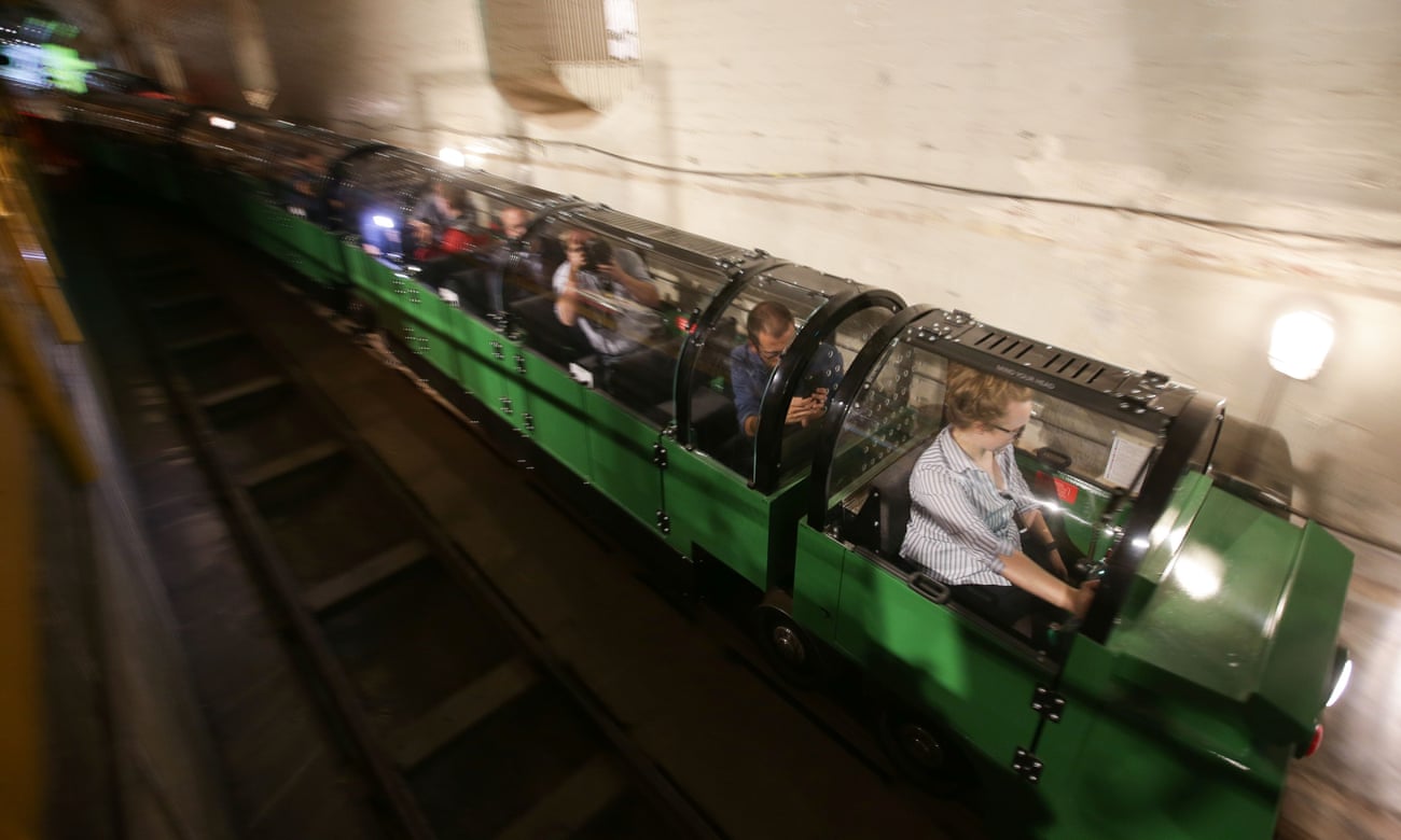 London’s Mail Rail snakes through underground tunnels that have lain abandoned for years at the new Postal Museum.