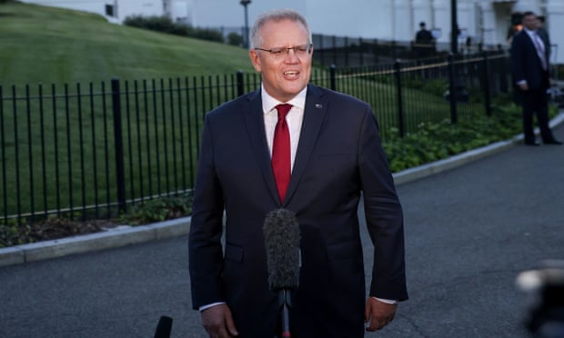 “澳大利亚善于挖矿”： 莫里森在白宫外宣布明年主办清洁能源峰会