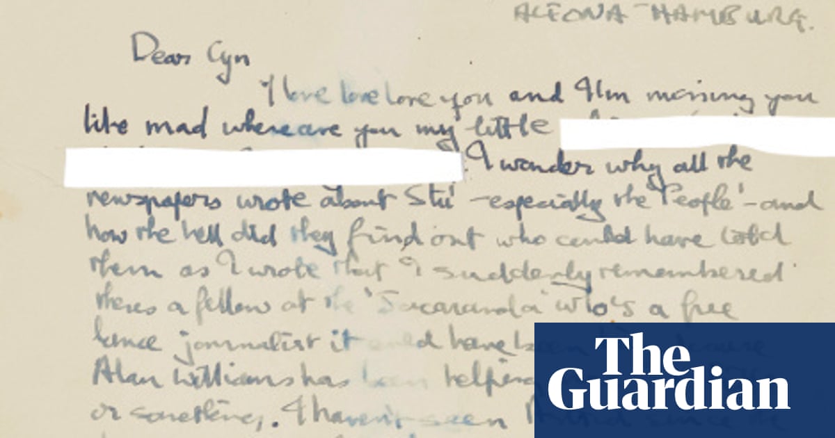 John Lennon's smutty and funny' letter to future first wife to be sold at auction