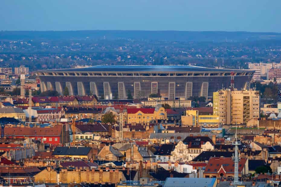 The Puskas Arena in Budapest