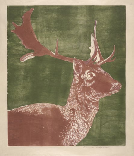 Bland print … The Fallow Deer, 2016, by Mamma Andersson.