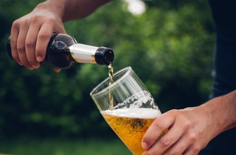 Man pours glass of beer: ‘There are so many well-made GF beers out there, it’s often hard to tell them from those that are produced conventionally.’