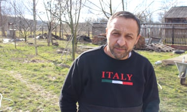 Daniel Boldor in Fersig, Romania.