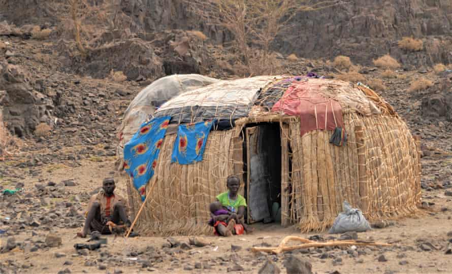 An El Molo home on Komote island