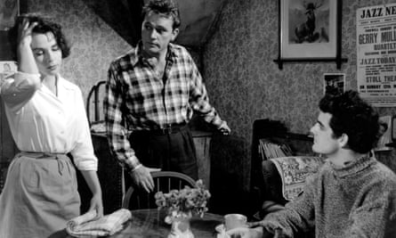 Bloom, Richard Burton and Gary Raymond in Look Back in Anger (1958).