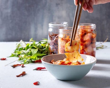 Korean appetizer kimchi